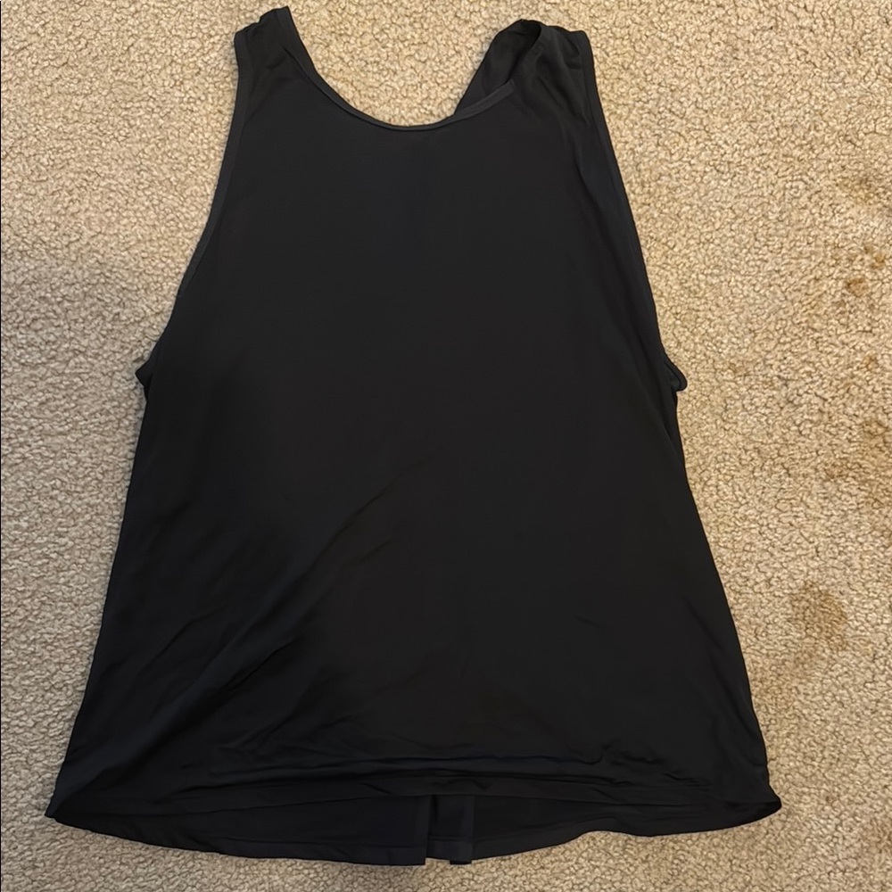 Women's Black Sleeveless Top